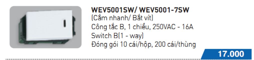 WEV5001SW