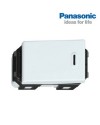 Công tắc 1 chiều Panasonic WEV5001SW Wide