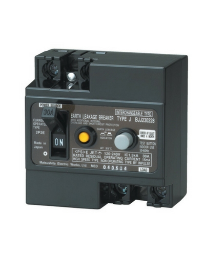 Cầu dao chống rò ELB panasonic BJJ23022-8