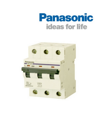 Cầu dao tự động 3 pha panasonic BBD3633CNV 63A 6kA