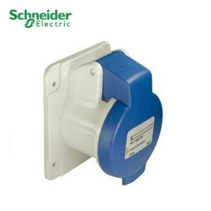 Ổ cắm âm dạng thẳng 2P PKF16G423 schneider 16A IP44