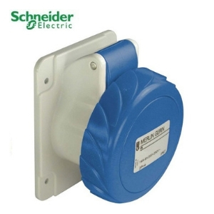 Ổ cắm âm dạng thẳng 2P PKF32G723 schneider 32A IP67